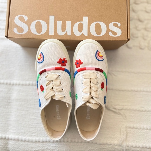 Soludos Marin Embroidered Sneaker - Picture 1 of 6